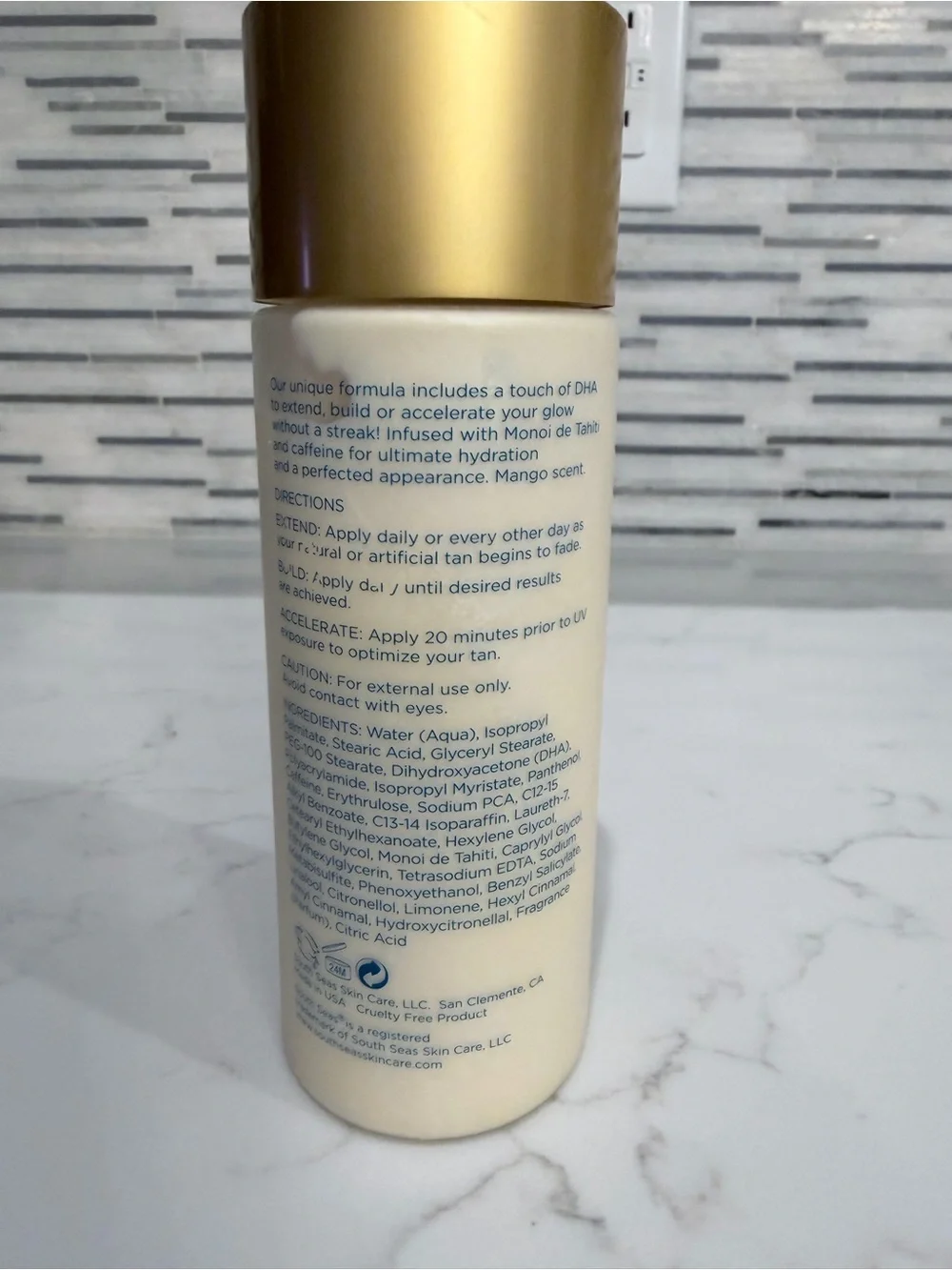South Seas Tahitian Tan Extender Self Tanner